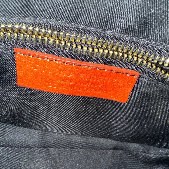 Divina Firenze Leather Crossbody Shoulder Italian Leather Bag - Picture 3 of 3